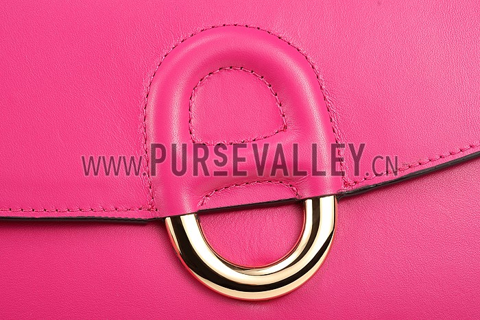 Hermes Cherche Midi Fuchsia Bag