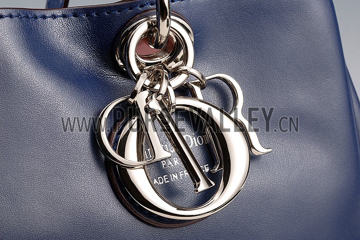 Diorissimo Medium Dark Blue City Bag