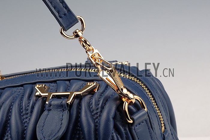 Miu Miu Top Handle Dark Blue