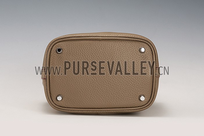 Hermes Picotin PM Taupe