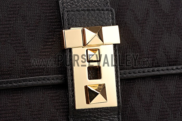 Valentino Viva Valentino Fabric B-Rockstud Bag Black