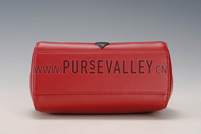 Fendi Peekaboo Karlito Capsule Detail Red Bag