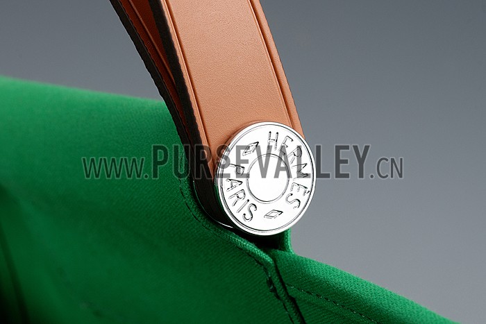 Hermes Herbag Tote Green