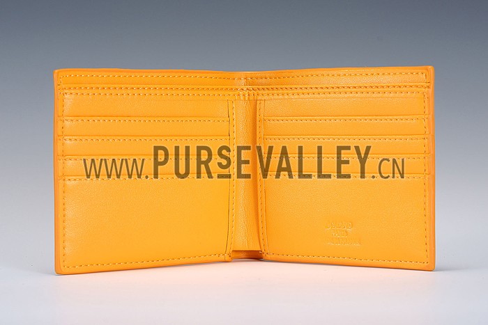Goyard Yellow Wallet 18926594