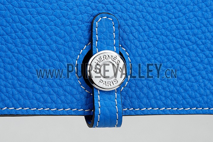 Hermes Dogon Wallet Blue Hydra 18926632