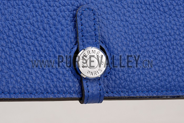 Hermes Dogon Wallet Dark Blue 18926634
