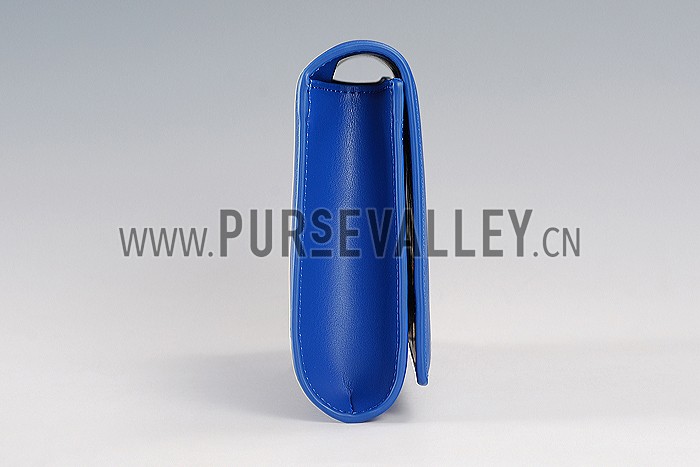 Saint Laurent Belle De Jour Clutch Blue 608311