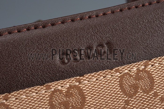 Gucci Ramble Ebony/Brown Tote