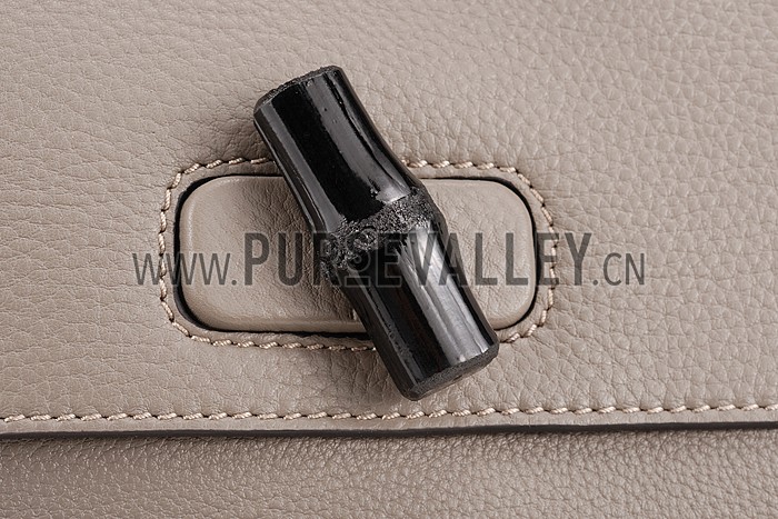 Gucci Bamboo Daily Small Bag Grey