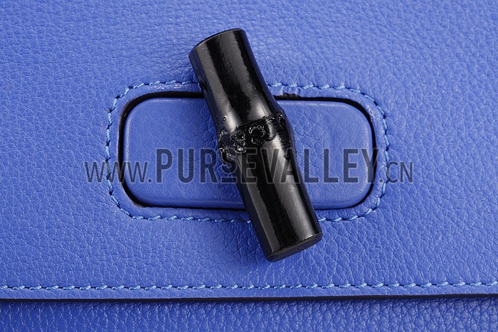 Gucci Bamboo Daily Bag Blue