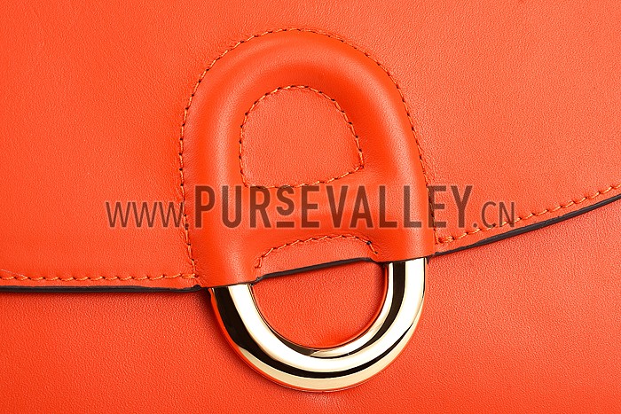 Hermes Cherche Midi Orange Bag