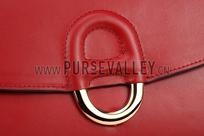 Hermes Cherche Midi Red Bag