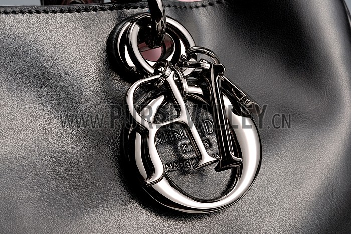 Diorissimo Medium Black City Bag