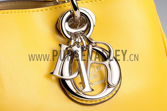 Diorissimo Medium Yellow City Bag