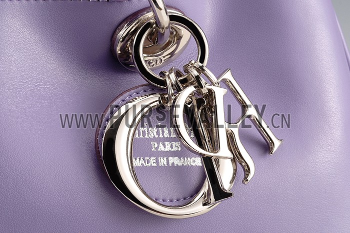 Diorissimo Medium Light Purple City Bag