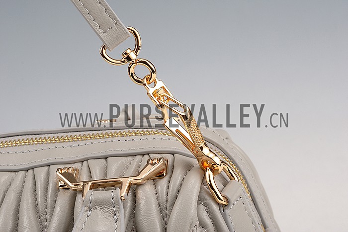 Miu Miu Top Handle Grey