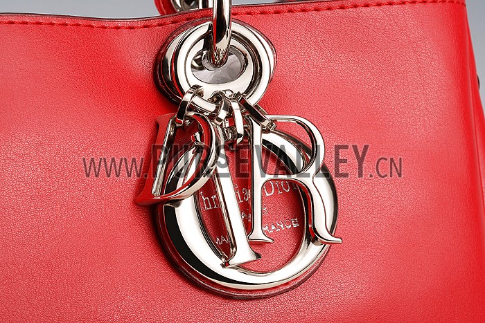 Diorissimo Medium Red City Bag