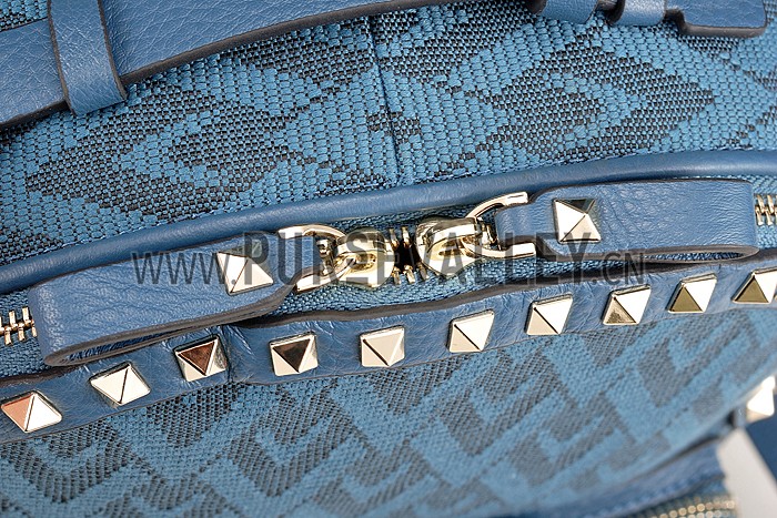 Valentino Viva Valentino Fabric Backpack Blue
