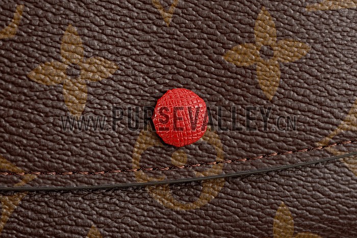 Louis Vuitton Emilie Wallet Chili Red