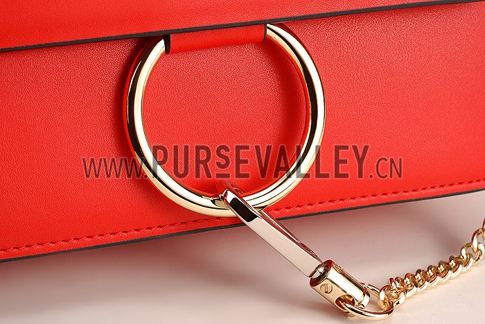 Chloe Faye Small Bag Red