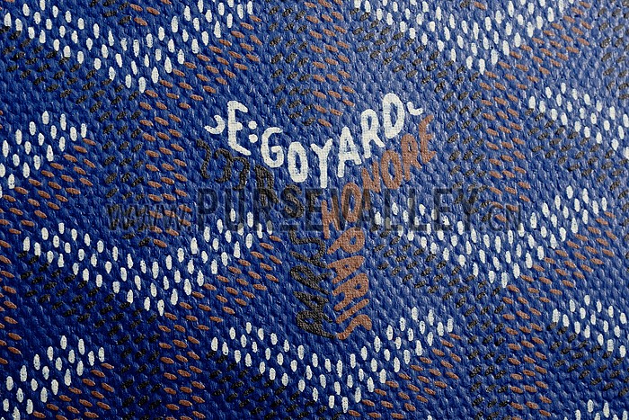 Goyard Large Pouch Blue