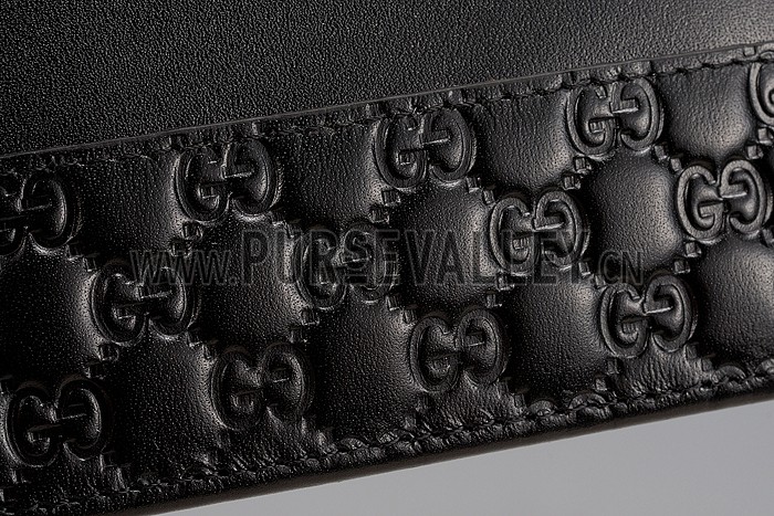 Gucci Bi-Fold Wallet With Microguccissima Detail