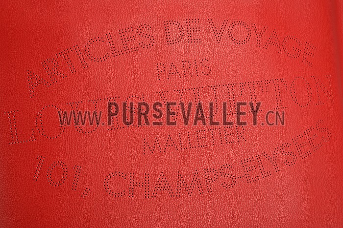 Louis Vuitton Flore Red