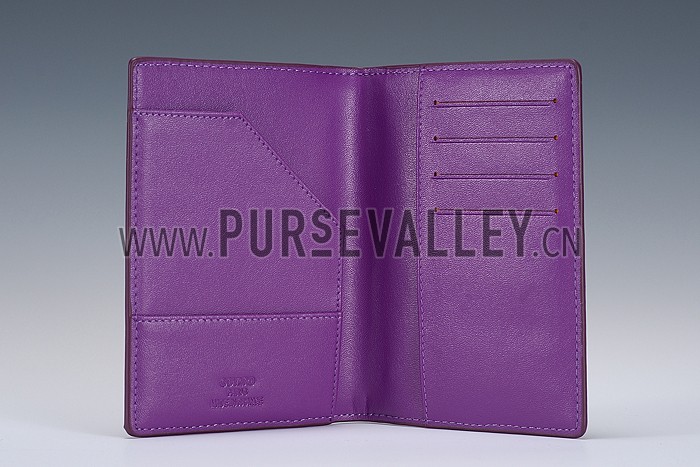 Goyard Purple Passport Cover 18926620