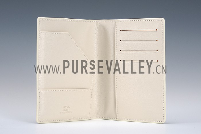 Goyard Beige Passport Cover 18926610