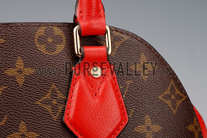Louis Vuitton Monogram Alma B'n'B Red 18926646