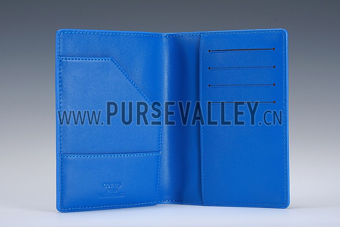 Goyard Blue Passport Cover 18926611