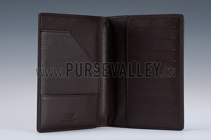 Goyard Brown Passport Cover 18926612