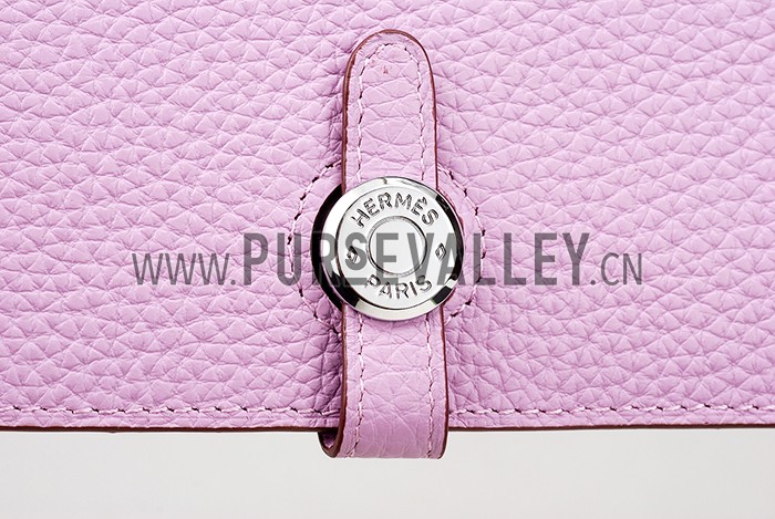 Hermes Dogon Wallet Pink 18926639