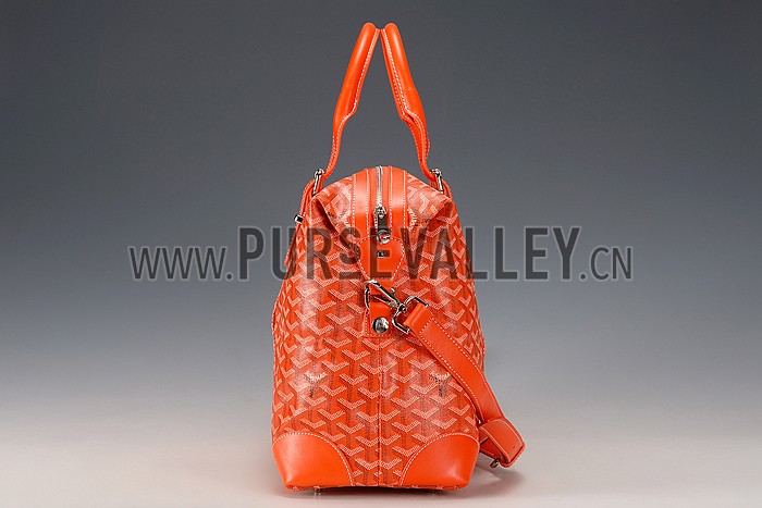 Goyard Boeing Orange Travel Bag 18926672