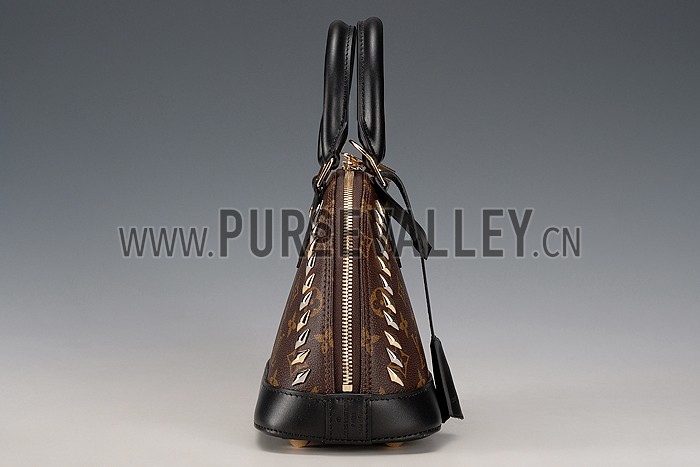 Louis Vuitton Monogram Canvas Studded Alma BB 18926684