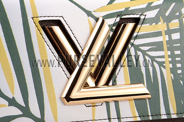 Louis Vuitton Twist Palm Print Bag