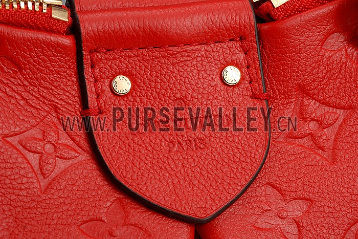 Louis Vuitton Mazarine Empreinte PM Bag Red