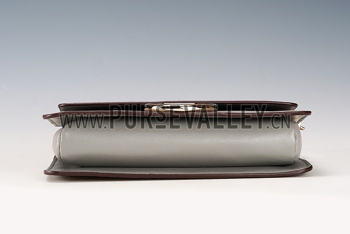 Chloe Faye Small Bag Grey and Python Pattern