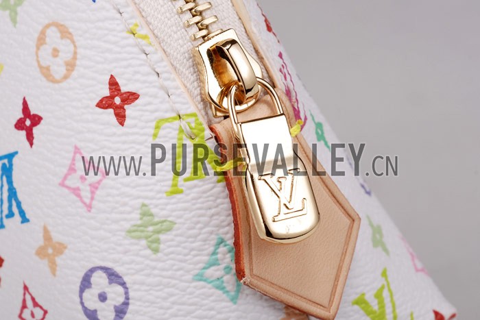 Louis Vuitton White Murakami Cosmetic Pouch