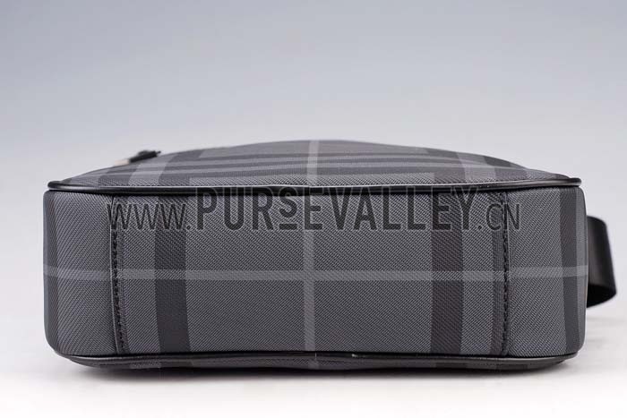 Burberry Small Check Crossbody Zipped Top Bag