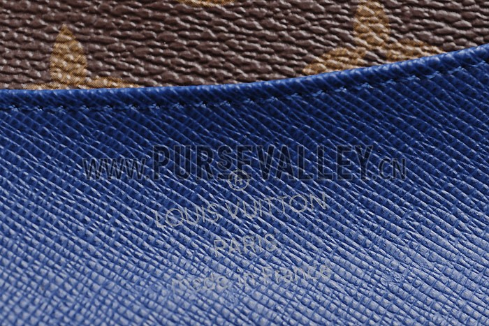 Louis Vuitton Emily Blue Wallet