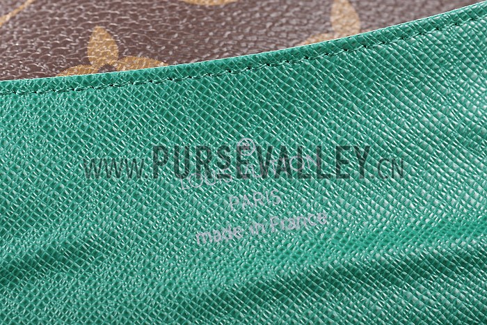 Louis Vuitton Emily Green Wallet