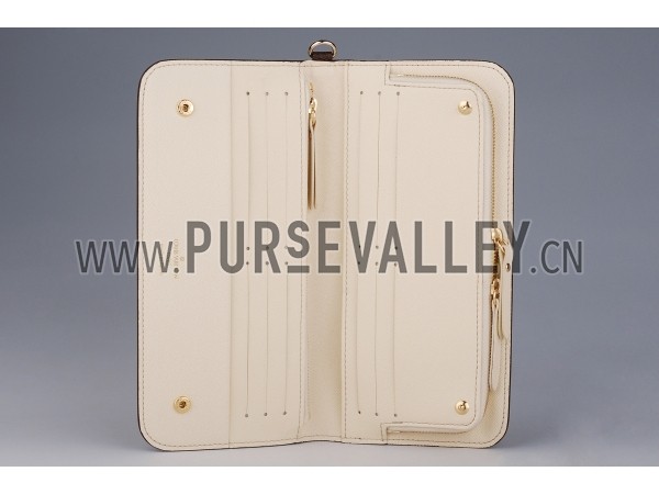 Louis Vuitton Insolite White Mono Wallet