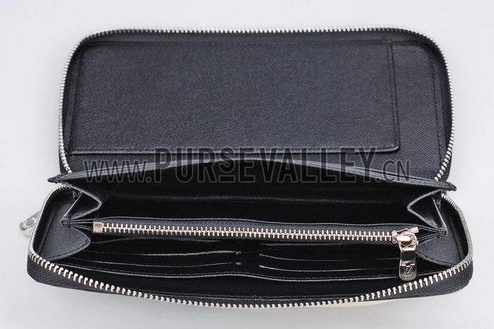 Louis Vuitton Zippy Wallet Black Epi Leather