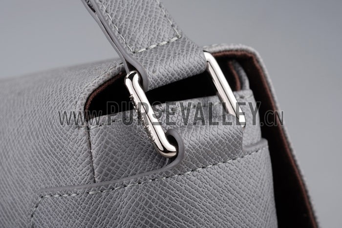 Louis Vuitton Roman MM Taiga Leather Glacier