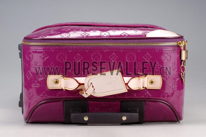 Louis Vuitton Light Plum Vernis Pegase 55