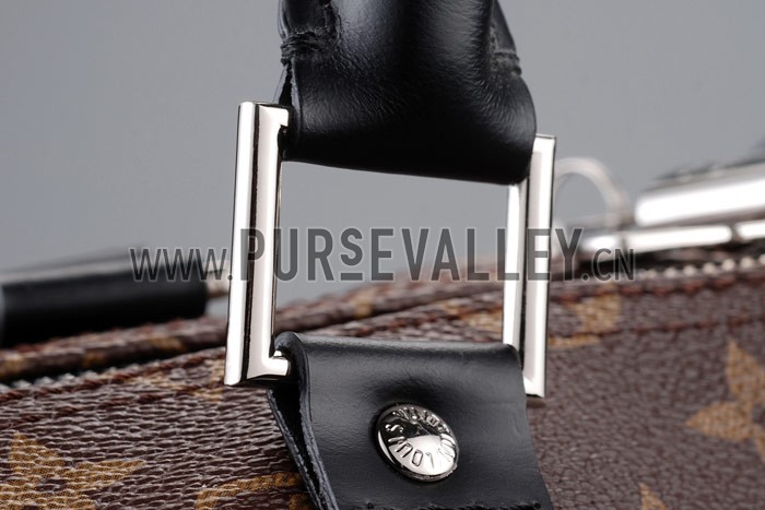 Louis Vuitton Keepall 55 Monogram Macassar Canvas