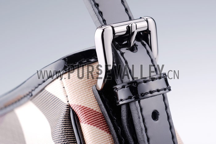 Burberry Nova Check Sling Bag Black