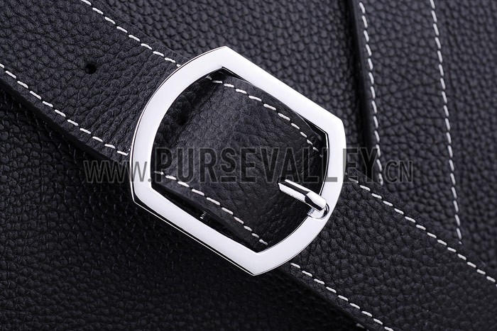 Hermes Man Messenger Bag Black