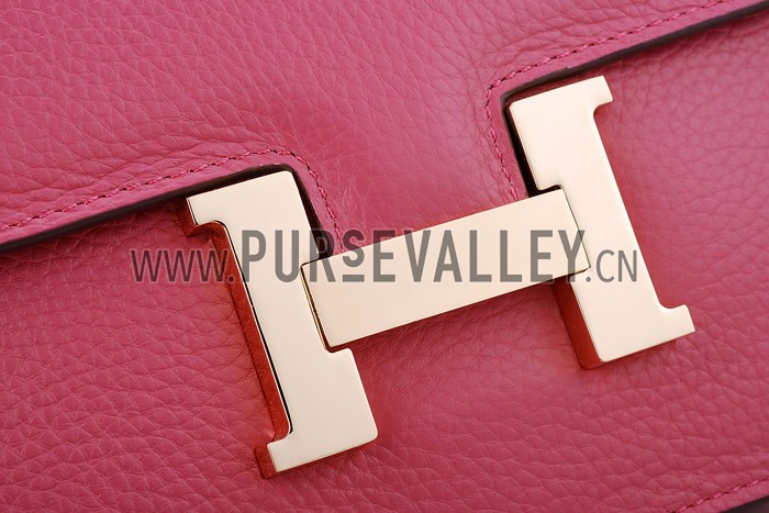 Hermes Constance Pink with Golden Buckle